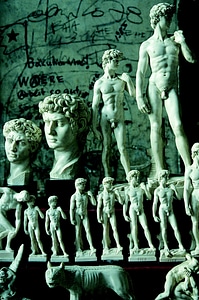 Small replicas high renaissance most famous sculpture