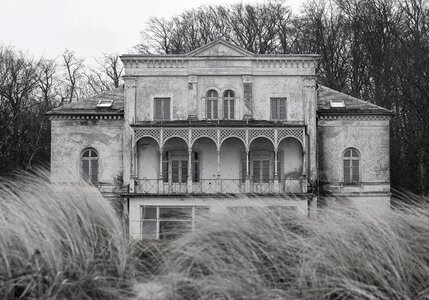 Baltic sea building villa