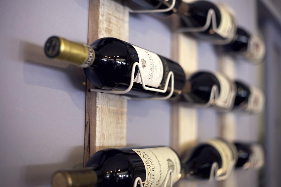 Beverages bottles wine bottles