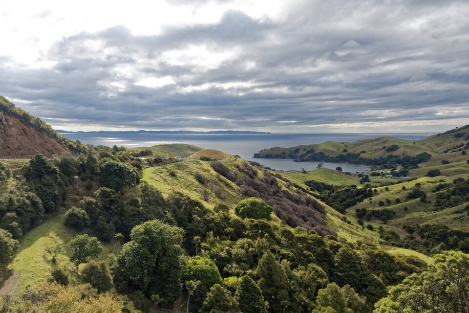Panorama landscape sky