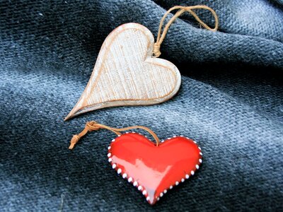 Texture heart no one