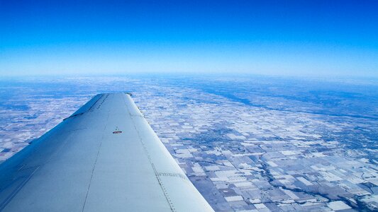 Wing blue horizon