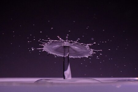 Drop of water water nature