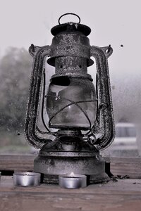 Antique lamp retro