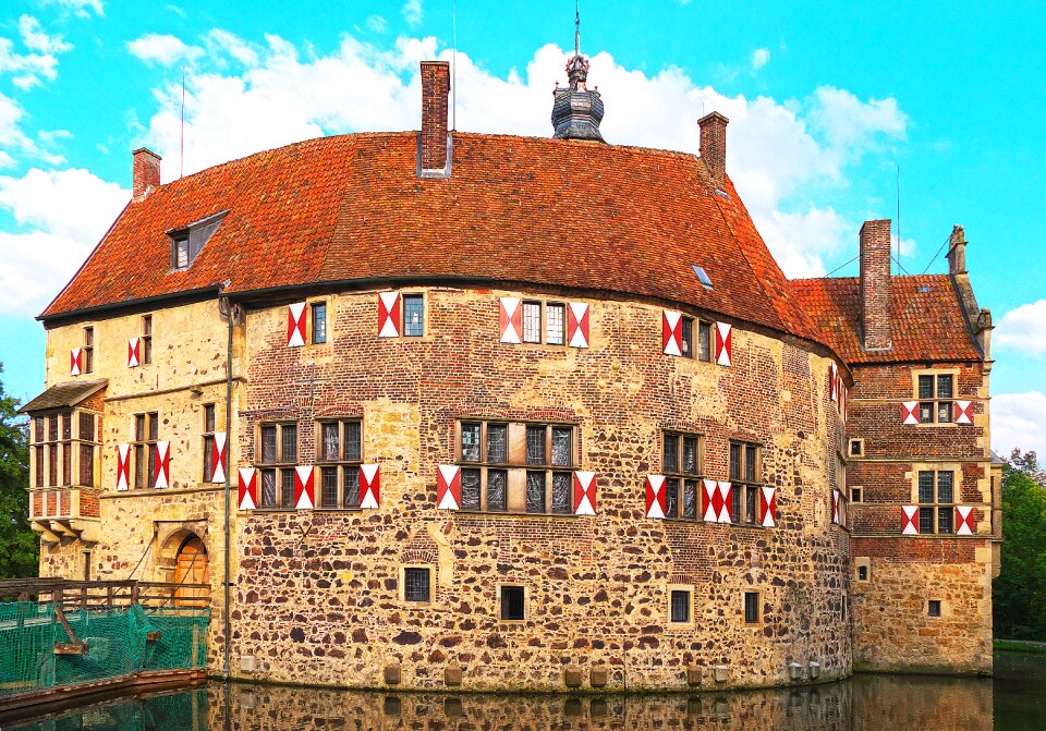 Wasserburg well lowland castle