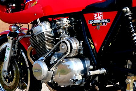 Vehicle chrome honda 750 cb