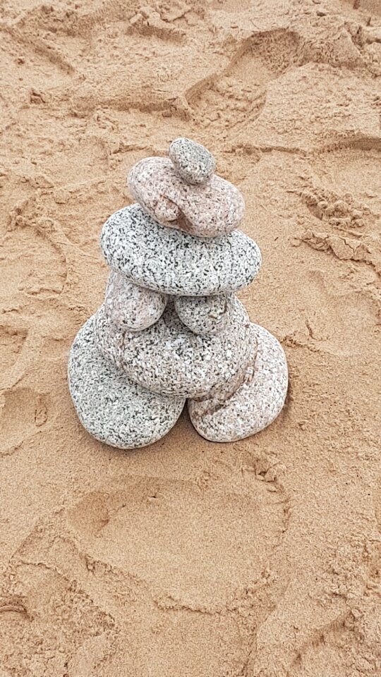 Stone beach