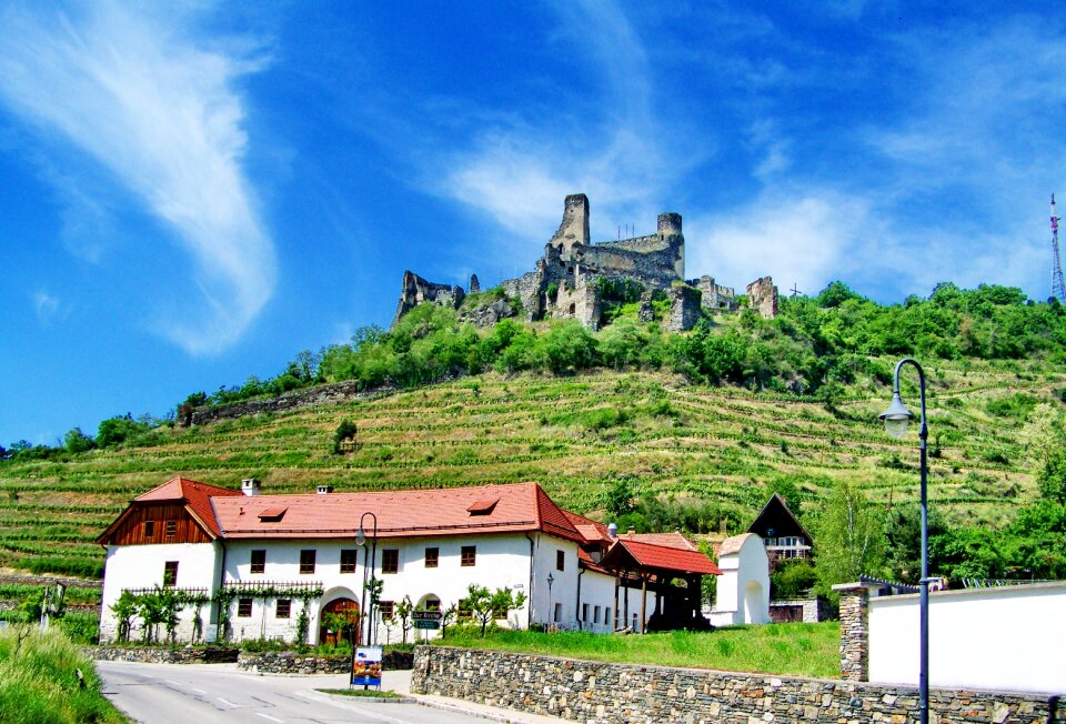 Castle ruins senftenberg austria