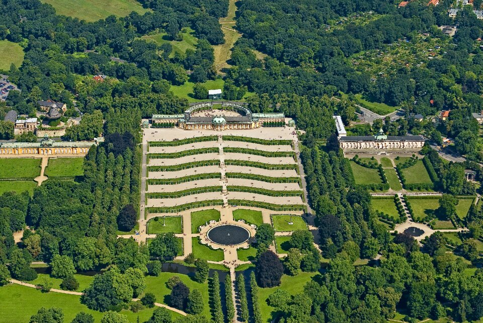 Sanssouci castle park