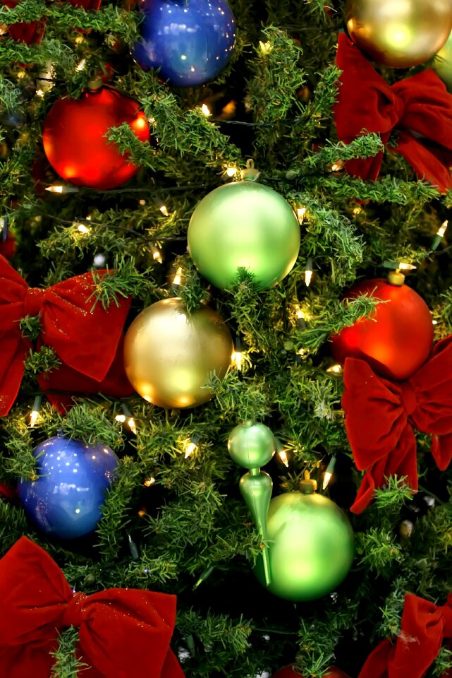 Celebration winter tree