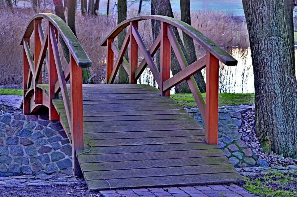 Park bridge the brook