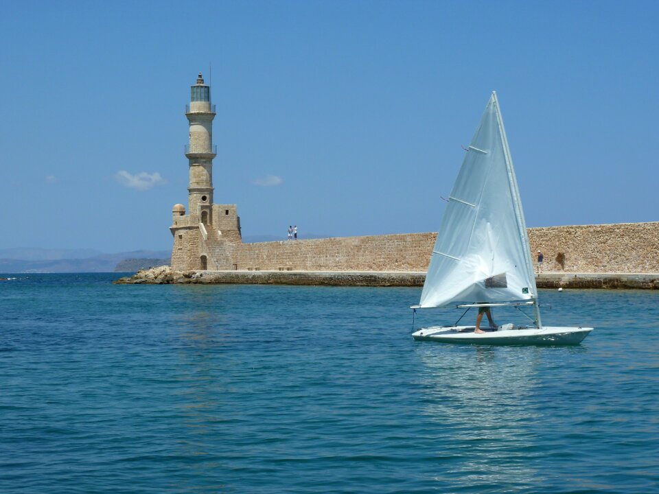 Nautical sky windsurfing