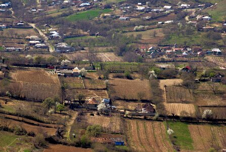 Panoramic town panorama