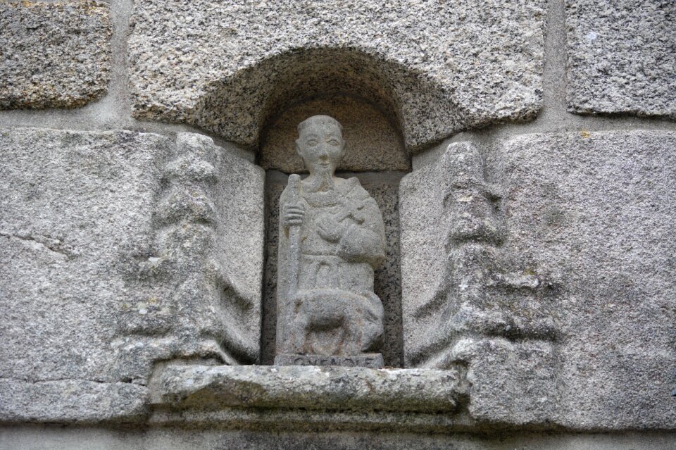Sculpture granite high relief