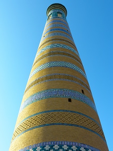 High mosaic colourful uzbekistan