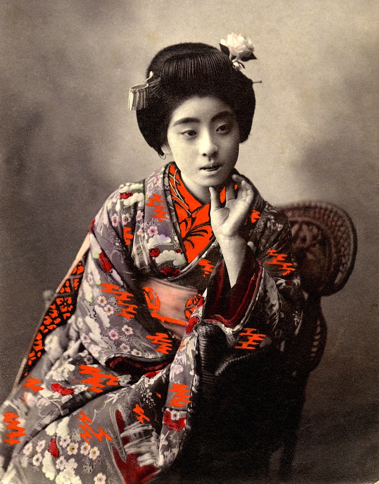 Vintage japanese asia