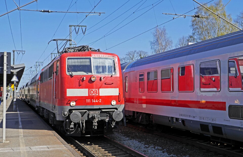 Intercity blank hbf train photo