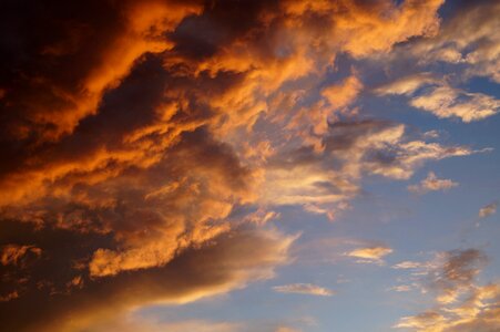 Sky sun clouds photo