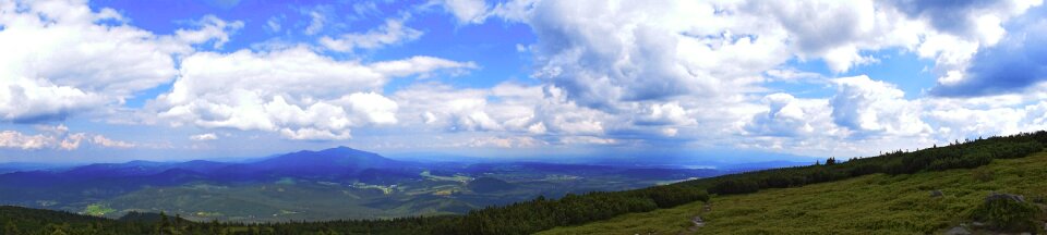 Landscape clouds nature photo