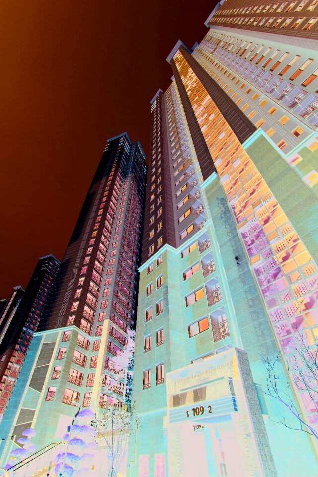Building modern skyscraper