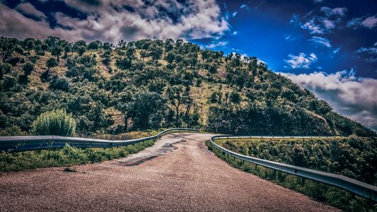 Panoramic landscape mountain