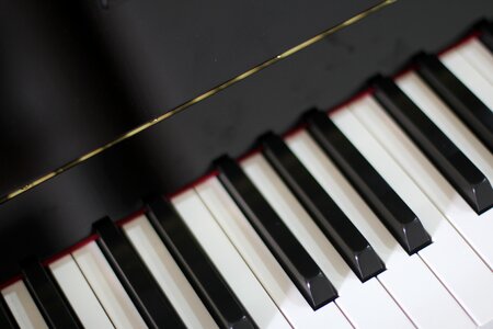 Synthesizer instrument gray piano
