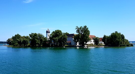 Panorama chiemsee ladies island photo