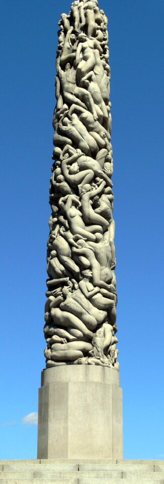 Art statue vertical