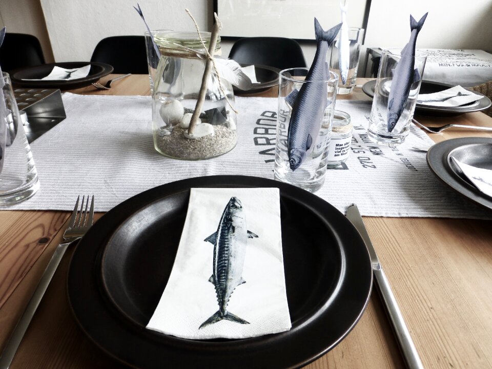 Creative party herring eat