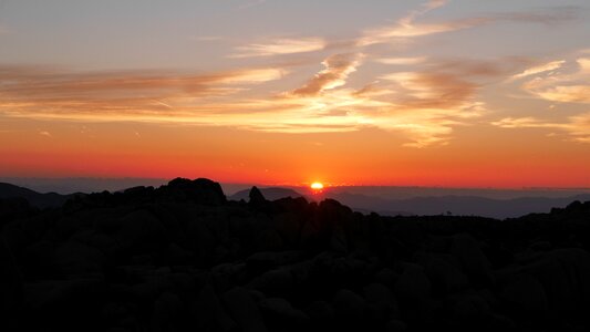 Dusk nature usa photo