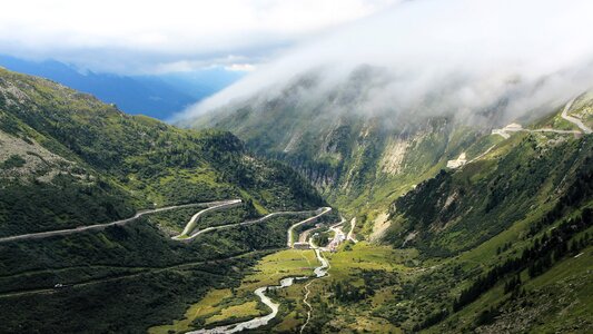 Landscape travel valley