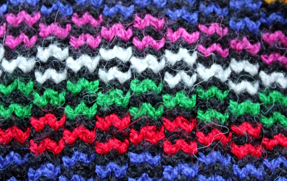 Color sweater winter
