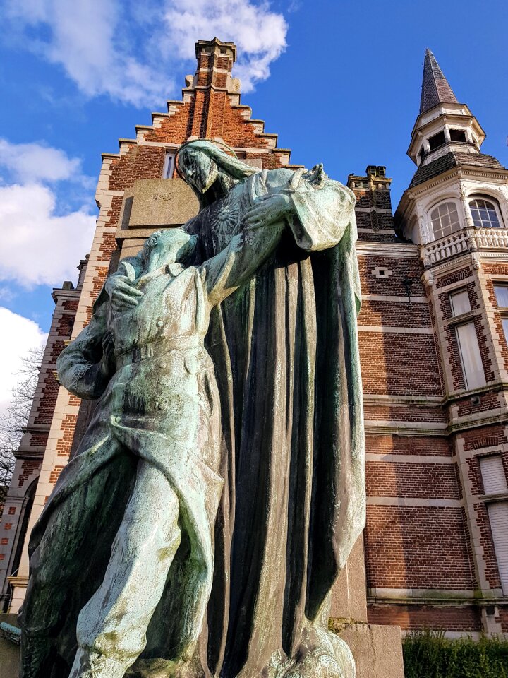 Sculpture religion belgium