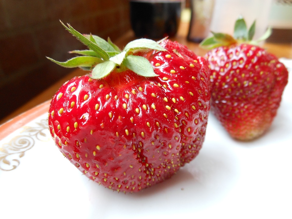 Strawberry summer fruit