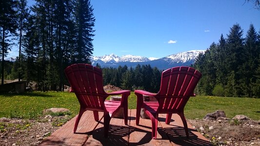 Summer outdoors mountains