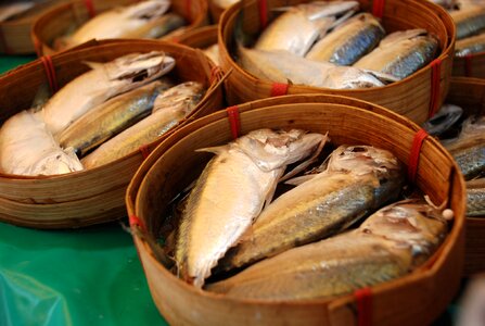 Fish market traditional photo