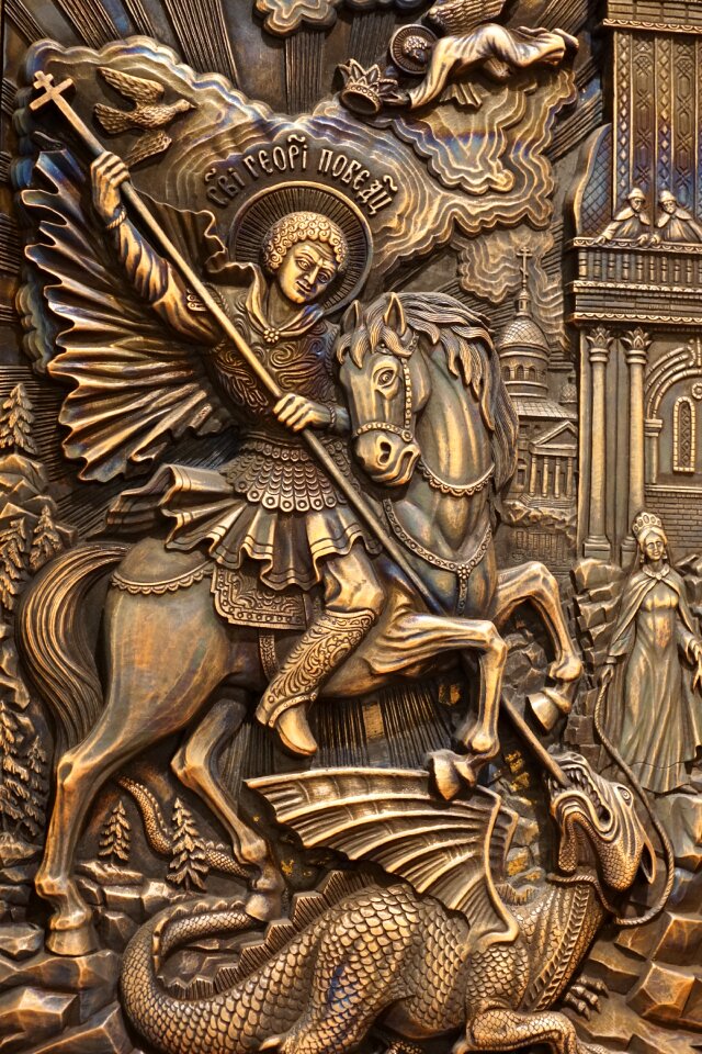 Statue ornament temple