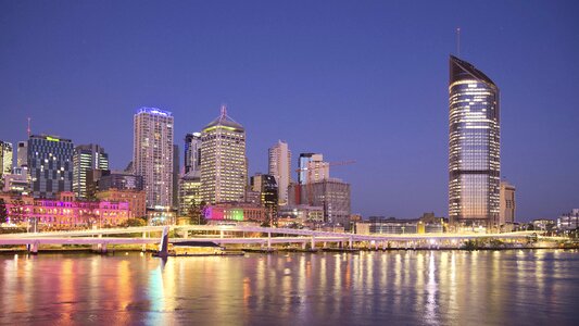 Light brisbane tall buildings