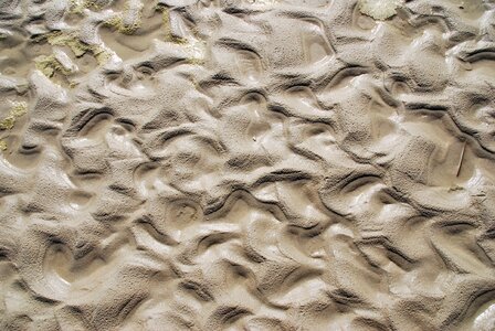 Structure sand beach photo