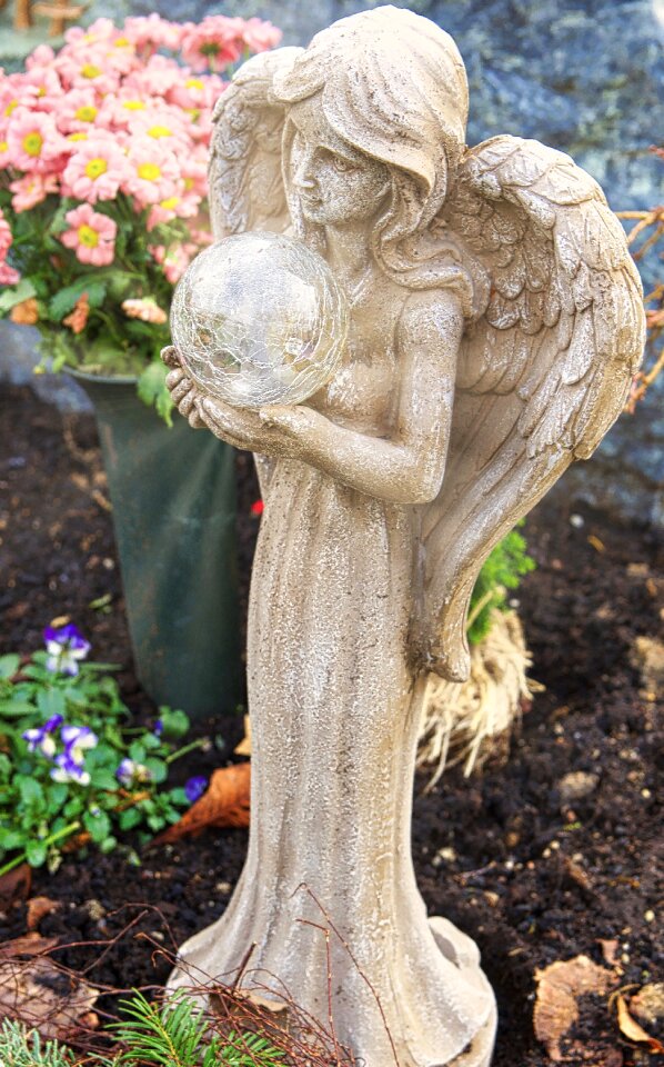 Sculpture stone cemetery