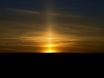 Nature sky dawn photo