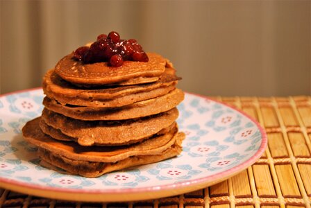 Pastries homemade pancakes photo