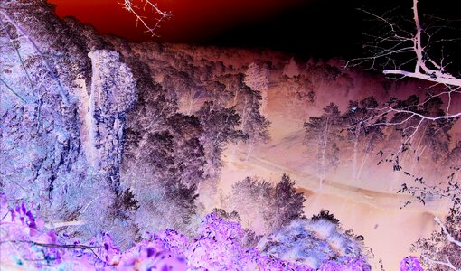 Nature winter icing
