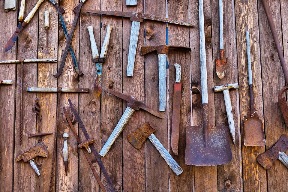 Wooden western style wild west photo