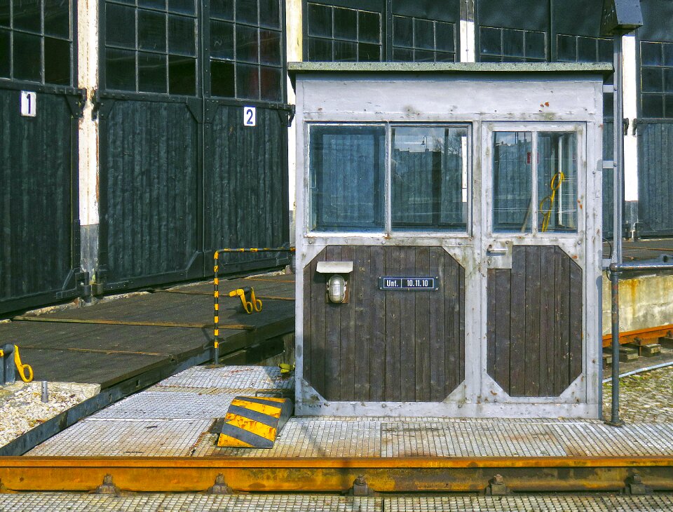 Historically rails locomotive shed