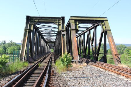 Transport system iron bridge