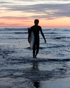 Ocean surfboarding