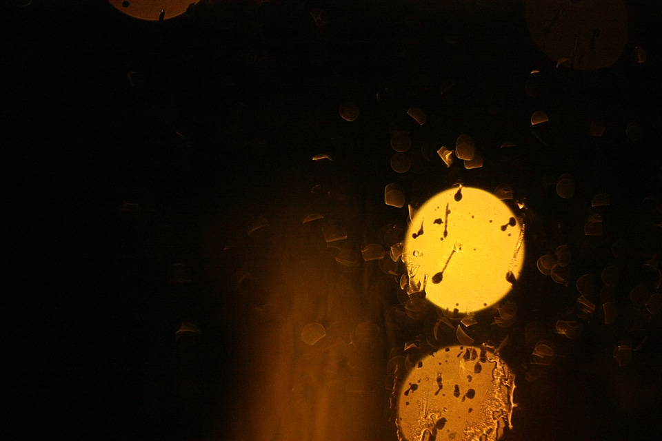 Wet window golden