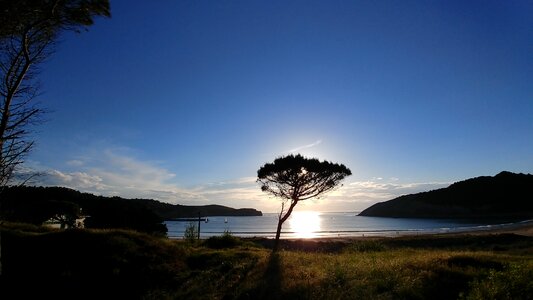 Sunset landscape natural landscape