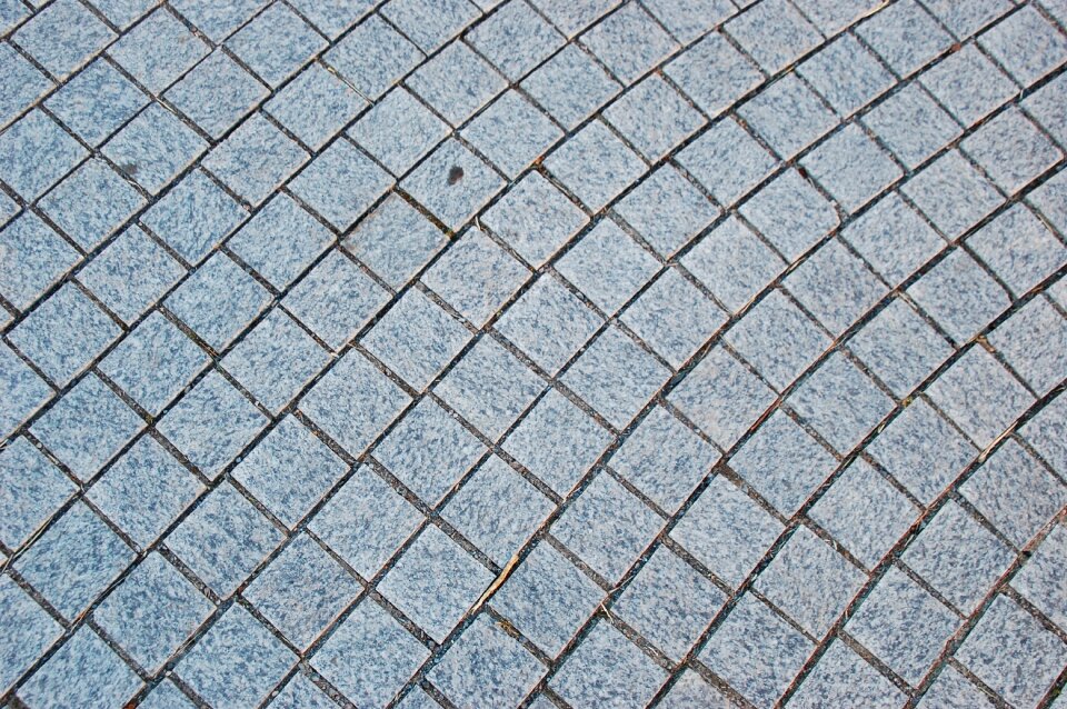 Abstract fabric pavement